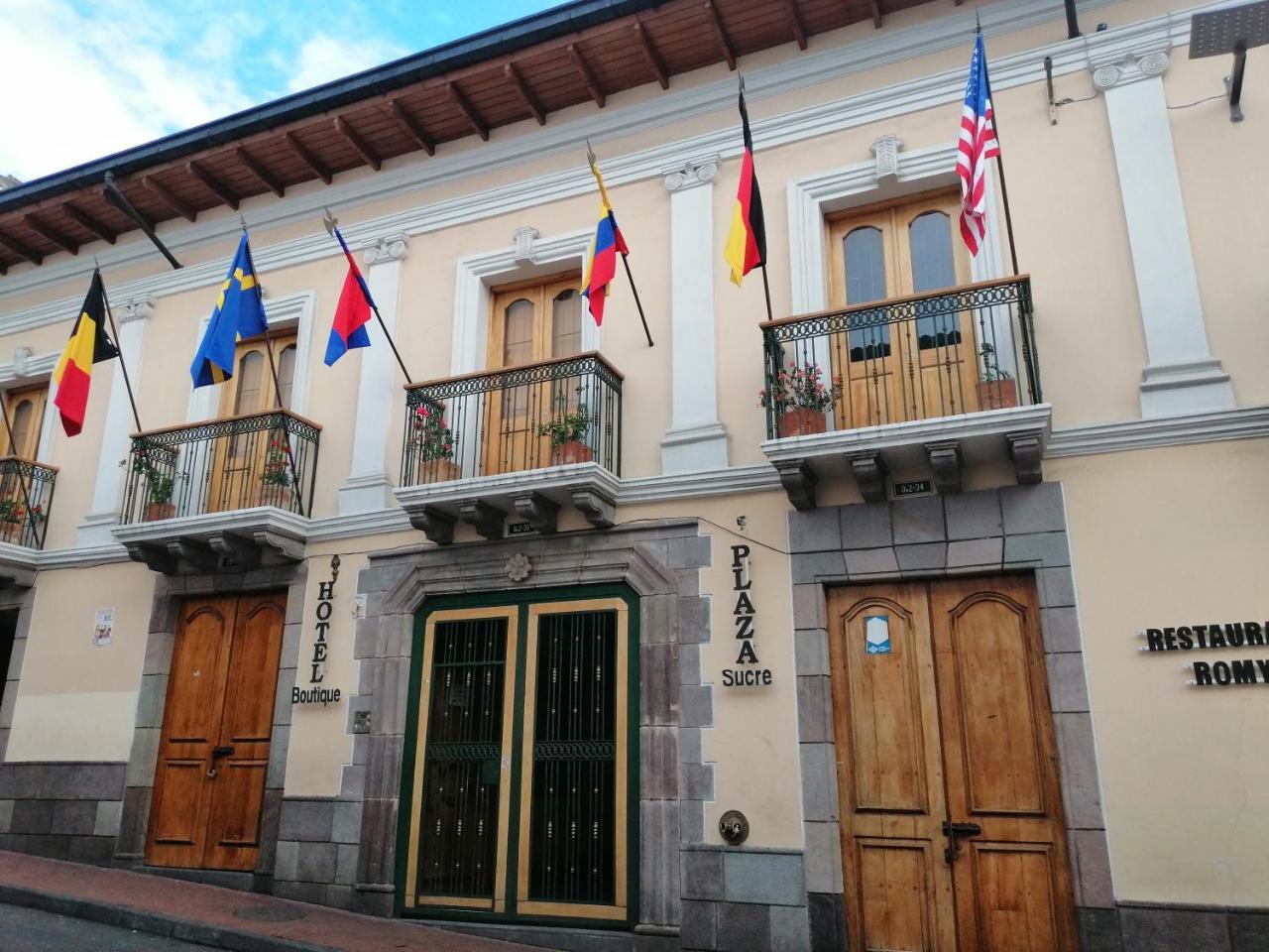 Hotel Boutique Plaza Sucre Quito Eksteriør billede